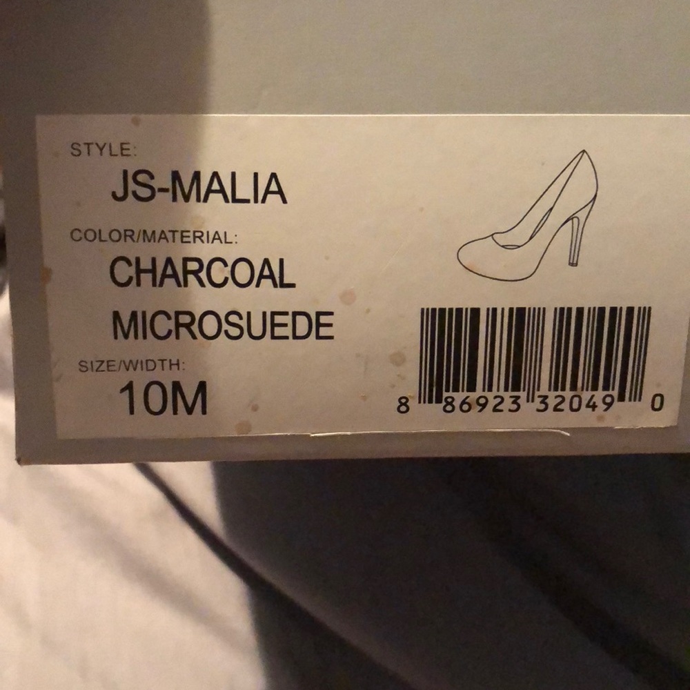 Charcoal Jessica Simpson Malia heels